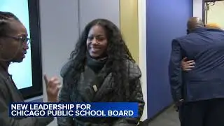1st elected Chicago Board of Education picks new VP