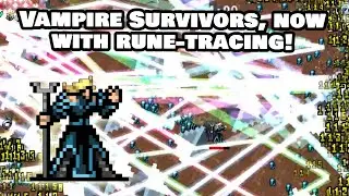 Turning runetracer into an overpowered weapon with limit break! | Vampire Survivors