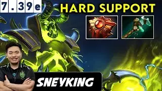 Sneyking Pugna Hard Support - Dota 2 Patch 7.39e Pro Player Full Gameplay