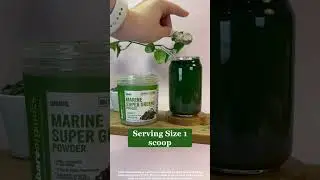 BareOrganics Organic Marine Greens Immunity Blend Powder - 8 oz (227 Grams)