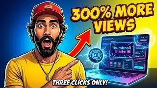 How to Make Professional YouTube Thumbnails Easy with Thumbnail Blaster ai Software