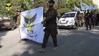 مشاهد من تشييع الشهيد 
