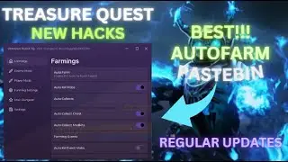 TQ Treasure Quest SCRIPT/HACK [ UNKNOWN HUB X TQ ] SMOOTH / BEST Autofarm Weapon Player and EnemyMod
