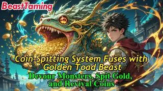 Coin-Spitting System Fuses with Golden Toad Beast &mdash; Devour Monsters, Spit Gold, and Revival Coins!
