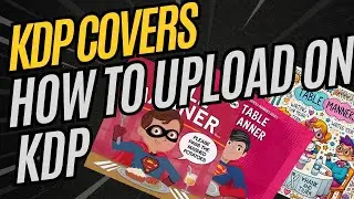 How To Upload PDF Cover on Amazon KDP (Your Own Cover) 2025