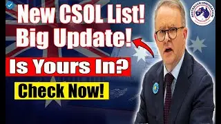 BREAKING UPDATE: 456 Occupations Added to Australia&rsquo;s New CSOL List &mdash; Check If You Qualify!