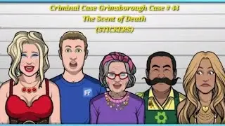 Criminal Case Grimsborough Case # 44: The Scent of Death (STICKERS)