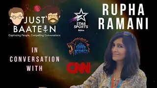 Just Baatein : In Conversation with Rupha Ramani ft. interviewing the Williams sisters & Sachin!