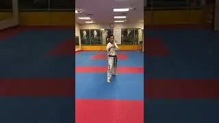 1st Dan White Tip - Sparring Kick