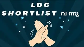 #Ld short list Tvm #Ld Tvm #Tvm shortlist #Ldc short list #psc short list #shortlist