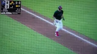 Carolina Mudcats' Eric Bitonti home run vs. Kannapolis, 7/25/25