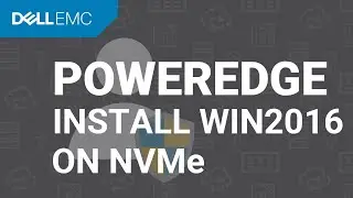 Установка ОС Win 2016 на карту расширения NVMe с конфигурацией S140 с использованием виртуального носителя