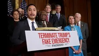 House Passes Resolution Blocking National Emergency Declaration 245-182,  Feb 26 2019