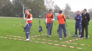 Uitleg Teamronde Indoor Handboogschieten