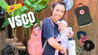 Transforming My Newborn Into The Ultimate VSCO Girl For A Day