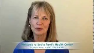 Welcome to Books Family Health Center - Dyslexia and Learning Specialist Dr. Phyliis Books