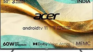 Unboxing Acer 126 cm (50 inches) H Series 4K Ultra HD Android Smart LED TV  #unboxing #acer #tv