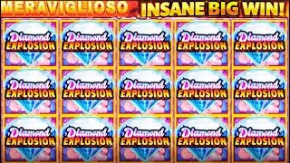 INSANE BIG WIN on DIAMOND EXPLOSION SWEET LOVE 💎💖 | MEGA BONUS MASSIVE PAYOUT!