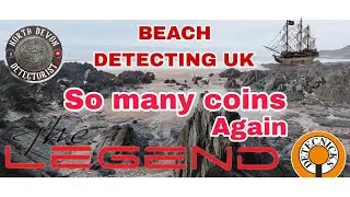 BEACH DETECTING UK - NOKTA LEGEND - SILVER COINS - SMUGGLERS COVE  @detecnicksmetaldetectors2984