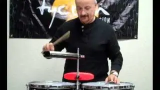 Tycoon Brushed-Chrome Coated Timbale Mambo Bell
