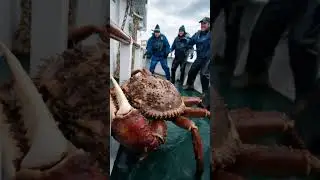 Giant crab vs fishermen - who will survive?