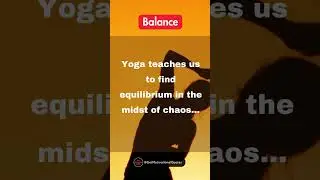 #viralshort yoga quote #shortvideos yoga #inspirational balance quote