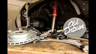 Datsun 280Z Wilwood Disc Brake Installation