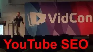 YouTube SEO: Ranking Factors Analysis and Optimisation - VidCon Amsterdam MasterClass