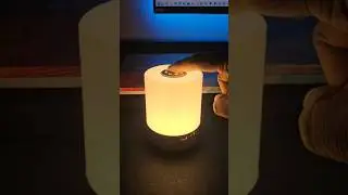 Touch Control Table Lamp USB Rechargeable Night Light with 3-Colors Desk Light