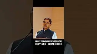 Civilizations Died When Rivers Vanished&mdash;Except One #Governor Ravi #TamilNadu #Saraswati #Sindhu