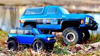 Traxxas TRX4m + TRX Creekside Crawling!
