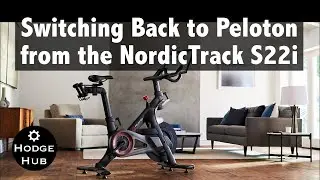 Why We are Switching Back to Peloton Bike from NordicTrack S22i Studio Cycle - Watch Before Judging