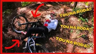 ELE DISSE “ESTOU NA RODA!!” E CAIU!!#downhill #costadh 