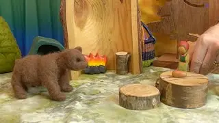 Mashenka and the Bear, a Waldorf Puppet Show