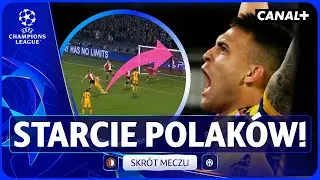 ZIELIŃSKI NIE TRAFIŁ KARNEGO! MODER OBIŁ POPRZECZKĘ! FEYENOORD &ndash; INTER, SKR&Oacute;T MECZU