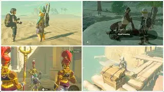 Zelda Breath of the Wild - All Gerudo Side Quests