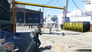 GTA V [R.D.E. 4.0.4] - The Slaughter House Heist + 10 Star Escape