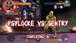 Sentry vs 4* R4 Psylocke | Completing Age of Sentry 3.1 | Uncolleced