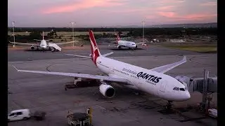 QANTAS A330-200 BUSINESS CLASS | MELBOURNE TO PERTH