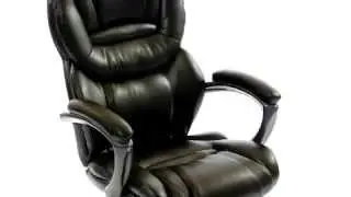 Cullincini Flash Furniture High Back Brown Leather Executive Office Chair GO-901-BN-GG