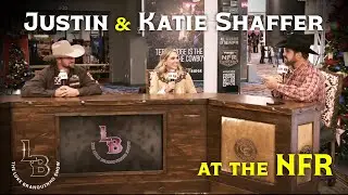 FROM THE NFR: Justin & Katie Shaffer on Rodeo, Family, & Life in Hico, TX | Luke Branquinho Show
