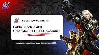 Боевой шок в Warhammer 40K: Отличная идея, УЖАСНОЕ исполнение!