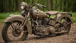ASMR Motorcycle Restoration Full Rebuild of Harley-Davidson Knucklehead EL 1936 🏍️🔧