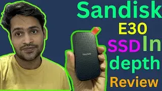 SanDisk E30 1TB Portable SSD | USB 3.2, Type-C Enabled Full In-Depth Review | Best Budget SSD ?