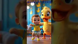 Duck-Themed Room Dance Moments #vairalvideo #shortsvideo a ram Sam Sam Sam 🦆🦆