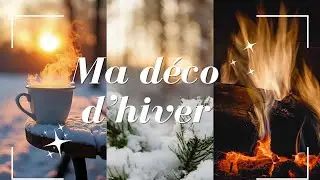 ❄Ma déco d'hiver et une recette de gaufres facile!❄