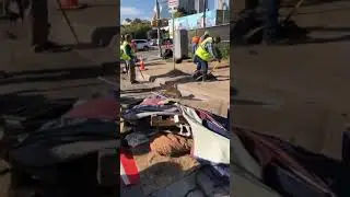 Austin homeless: City crews begin cleaning up camps near the ARCH in Downtown Austin | KVUE