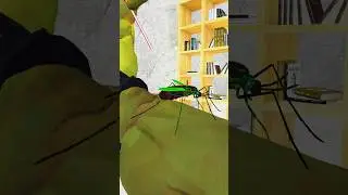 Hulk vs Mosquito #superherorun #hulk #funny