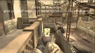 CoD4 - How to get out of Backlot (Not old school)
