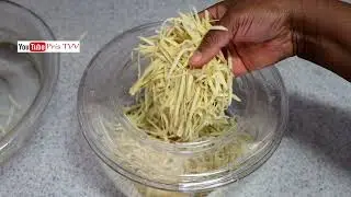Air Fryer Shoestring Potatoes Chips